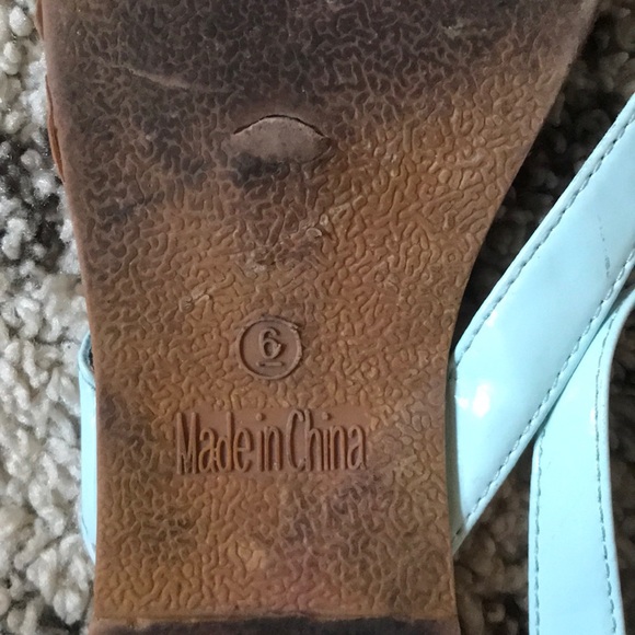 Light blue flipflops - Picture 4 of 6